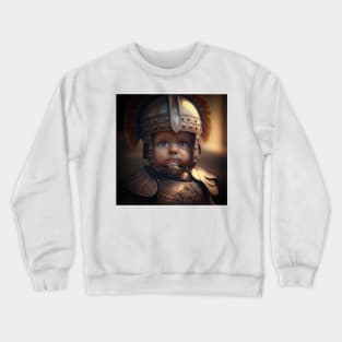 A Cute Gladiator Baby Crewneck Sweatshirt